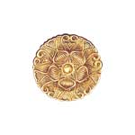Victorian Latch Round Plate (H-1255)